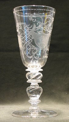 Collectible Engraved Glass.