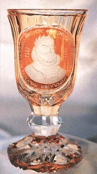 Collectible Engraved Glass.