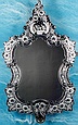 Click to see enlarged image of Venetian glass mirror. Made of Czech glass in Bohemian glassmaking tradititon.