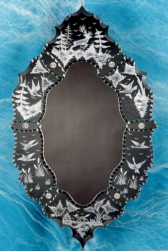 Click here to see inverted image. Realistic mirror appearance.