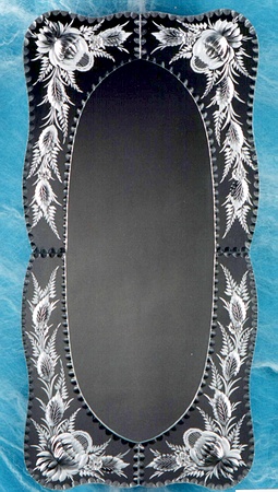 Click here to see inverted image. Realistic mirror appearance.